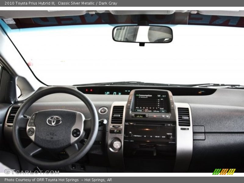 Classic Silver Metallic / Dark Gray 2010 Toyota Prius Hybrid III