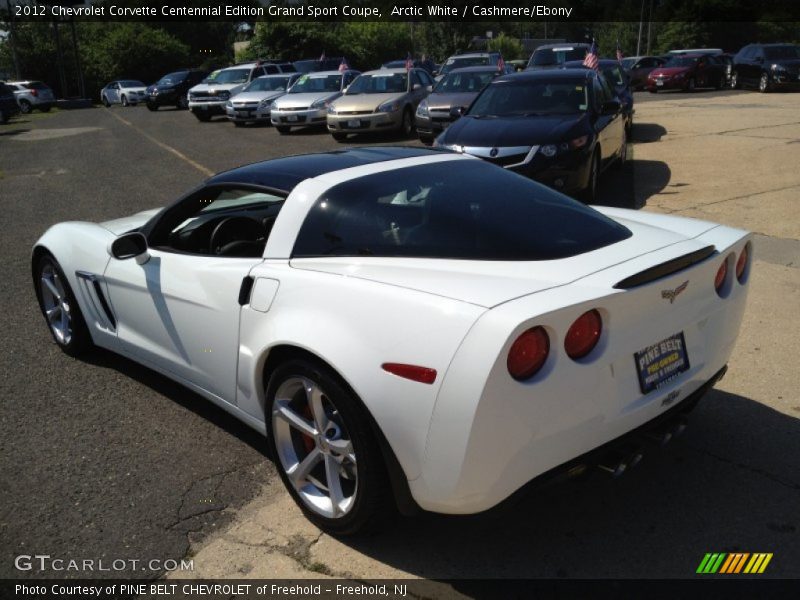 Arctic White / Cashmere/Ebony 2012 Chevrolet Corvette Centennial Edition Grand Sport Coupe