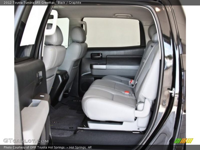 Rear Seat of 2012 Tundra SR5 CrewMax
