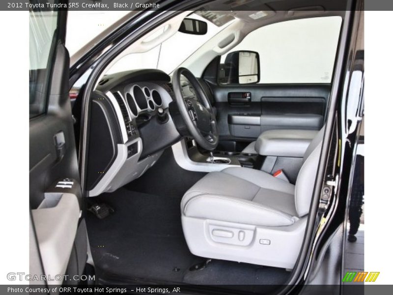  2012 Tundra SR5 CrewMax Graphite Interior