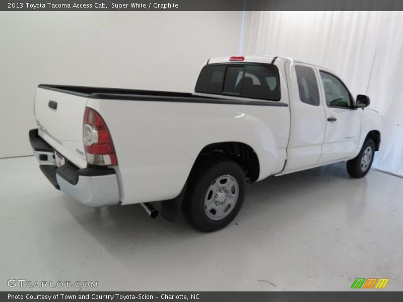 Super White / Graphite 2013 Toyota Tacoma Access Cab