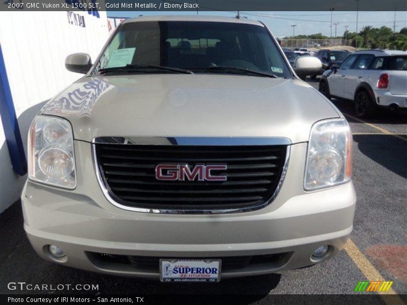 Gold Mist Metallic / Ebony Black 2007 GMC Yukon XL 1500 SLT