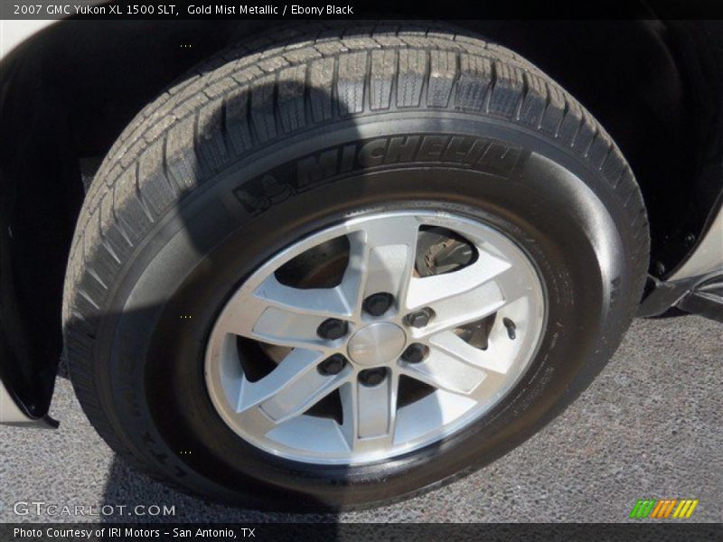 Gold Mist Metallic / Ebony Black 2007 GMC Yukon XL 1500 SLT