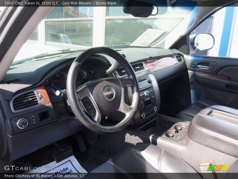 Gold Mist Metallic / Ebony Black 2007 GMC Yukon XL 1500 SLT