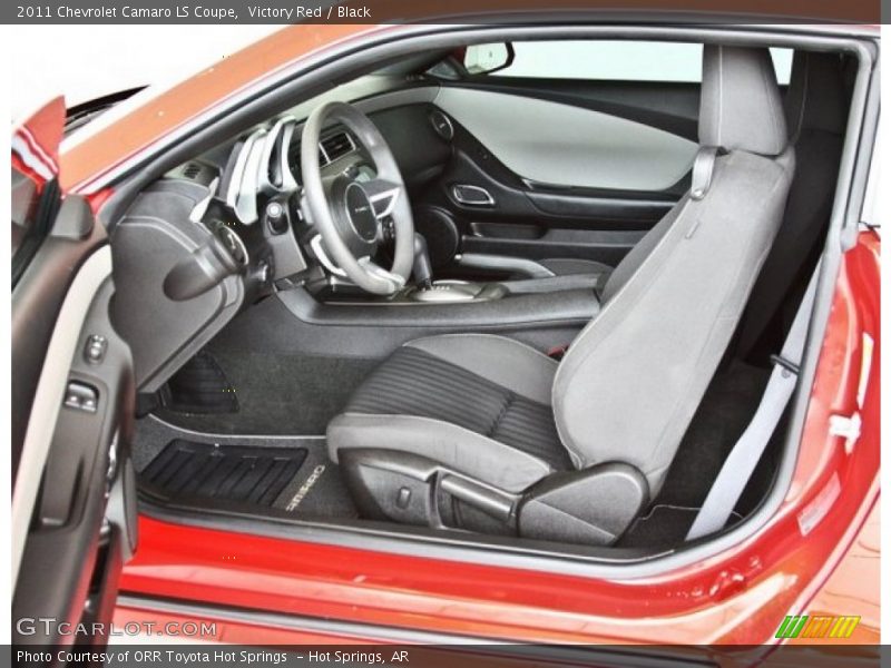 Victory Red / Black 2011 Chevrolet Camaro LS Coupe