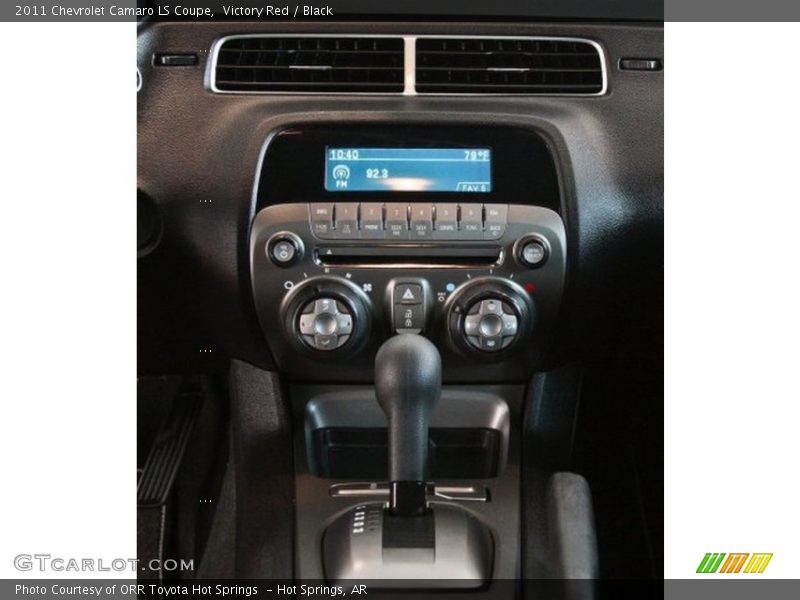 Victory Red / Black 2011 Chevrolet Camaro LS Coupe