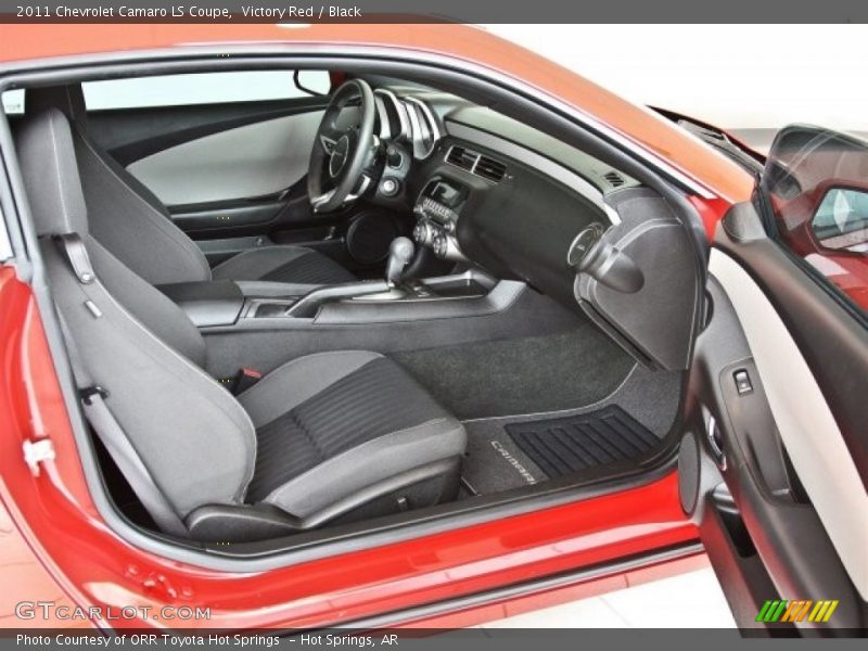 Victory Red / Black 2011 Chevrolet Camaro LS Coupe