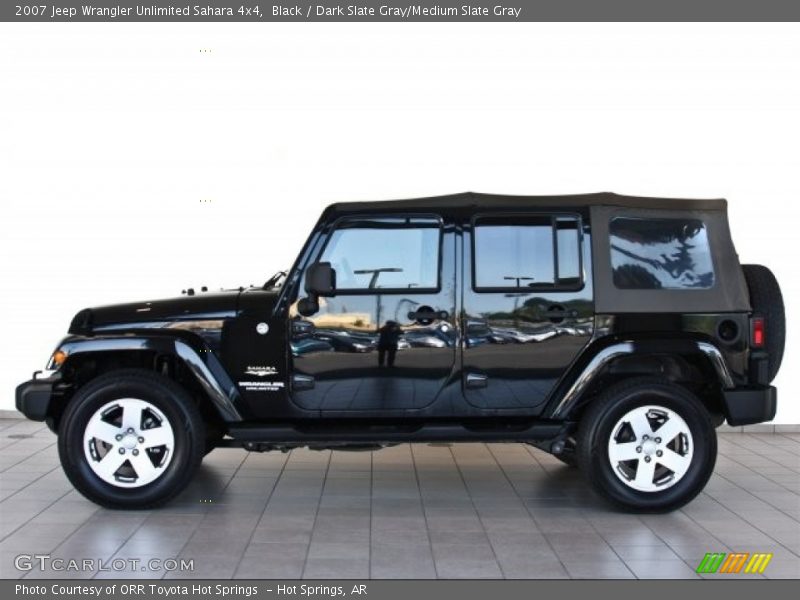  2007 Wrangler Unlimited Sahara 4x4 Black