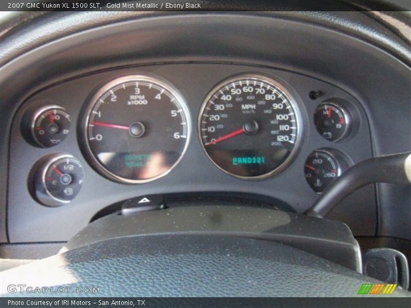 Gold Mist Metallic / Ebony Black 2007 GMC Yukon XL 1500 SLT