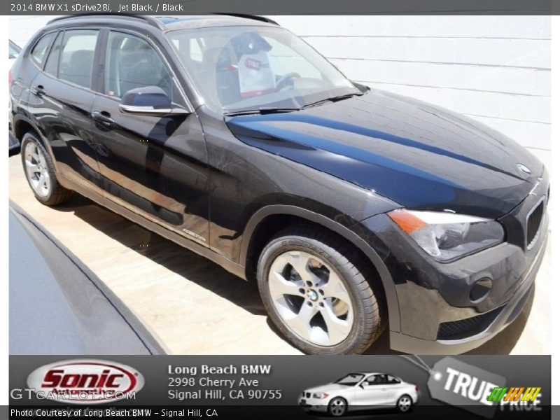 Jet Black / Black 2014 BMW X1 sDrive28i