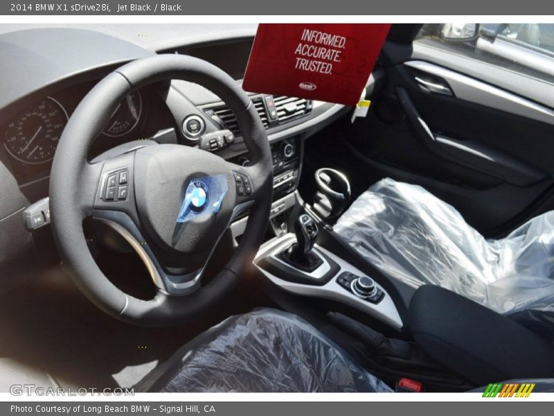 Jet Black / Black 2014 BMW X1 sDrive28i