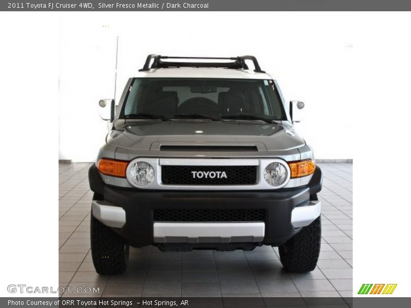 Silver Fresco Metallic / Dark Charcoal 2011 Toyota FJ Cruiser 4WD