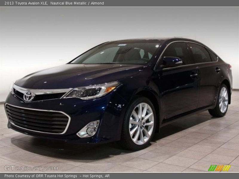 Nautical Blue Metallic / Almond 2013 Toyota Avalon XLE