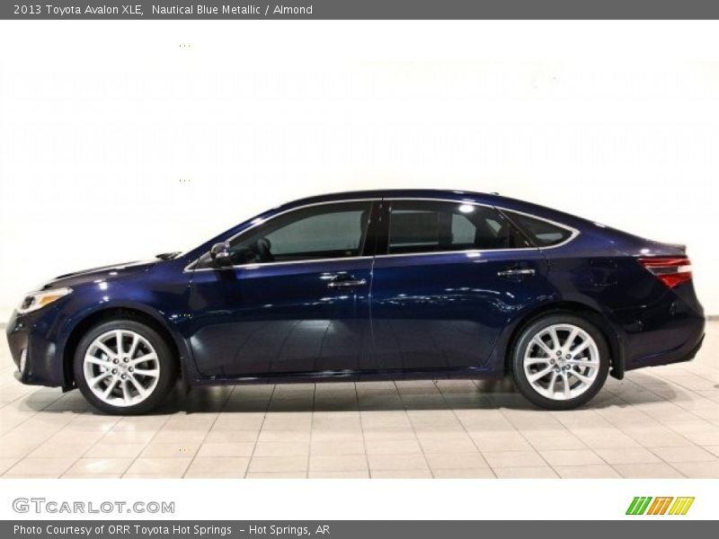 Nautical Blue Metallic / Almond 2013 Toyota Avalon XLE