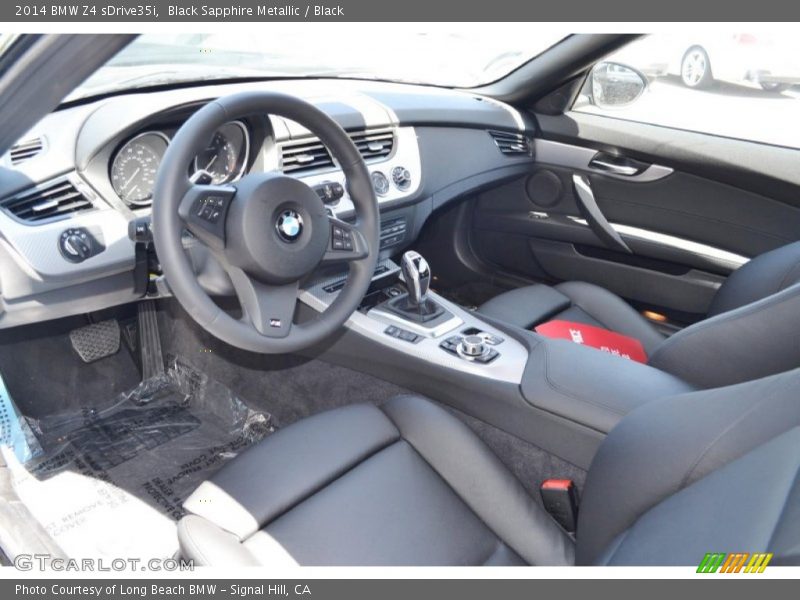 Black Interior - 2014 Z4 sDrive35i 
