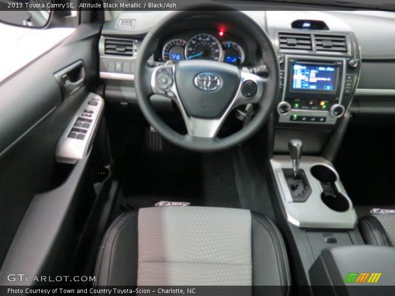 Attitude Black Metallic / Black/Ash 2013 Toyota Camry SE
