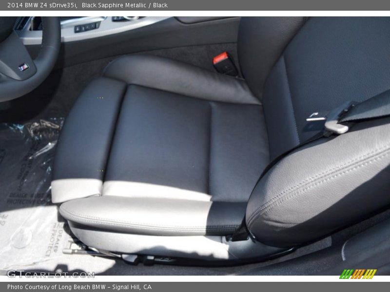 Front Seat of 2014 Z4 sDrive35i