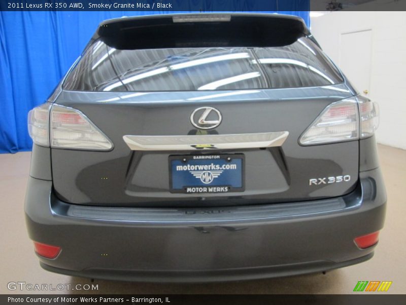 Smokey Granite Mica / Black 2011 Lexus RX 350 AWD
