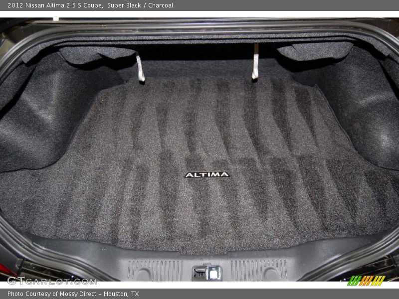 Super Black / Charcoal 2012 Nissan Altima 2.5 S Coupe