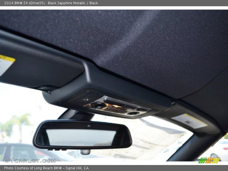 Black Sapphire Metallic / Black 2014 BMW Z4 sDrive35i