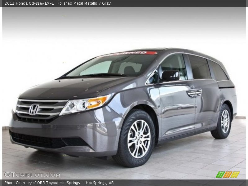 Polished Metal Metallic / Gray 2012 Honda Odyssey EX-L