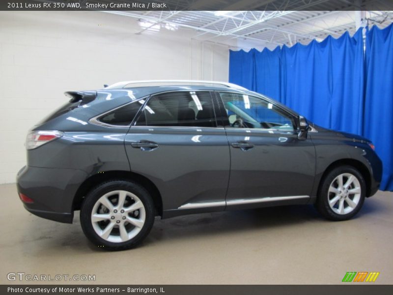 Smokey Granite Mica / Black 2011 Lexus RX 350 AWD