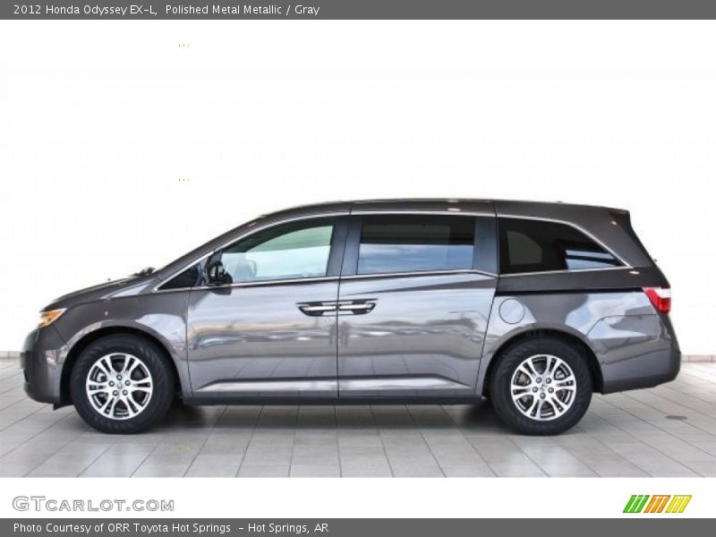 Polished Metal Metallic / Gray 2012 Honda Odyssey EX-L
