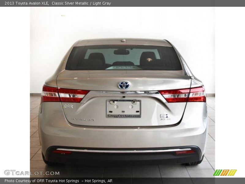 Classic Silver Metallic / Light Gray 2013 Toyota Avalon XLE