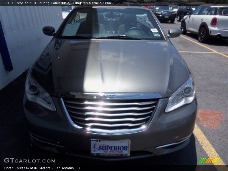 Tungsten Metallic / Black 2013 Chrysler 200 Touring Convertible