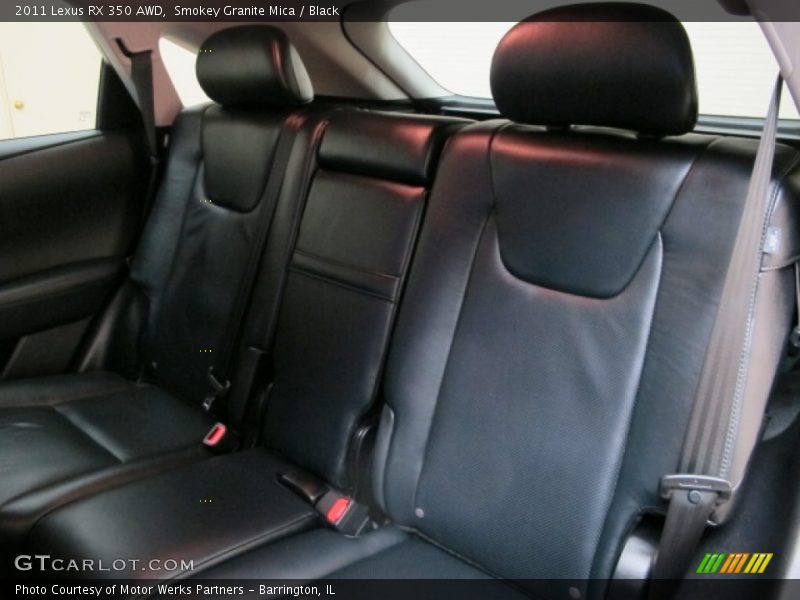Smokey Granite Mica / Black 2011 Lexus RX 350 AWD