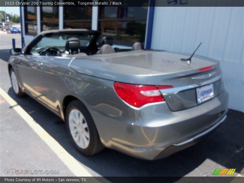 Tungsten Metallic / Black 2013 Chrysler 200 Touring Convertible