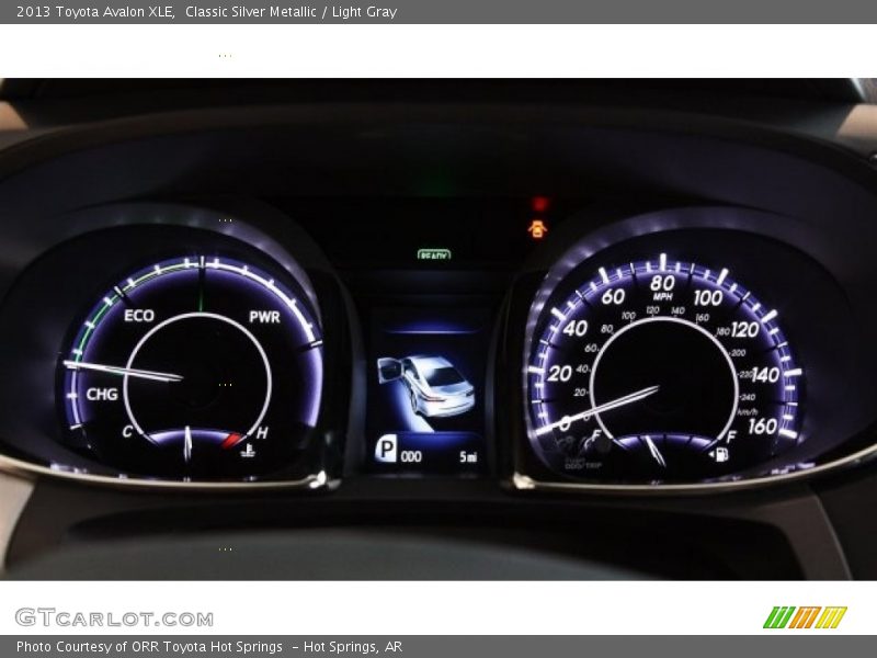 Classic Silver Metallic / Light Gray 2013 Toyota Avalon XLE