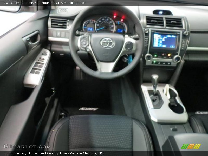 Magnetic Gray Metallic / Black 2013 Toyota Camry SE