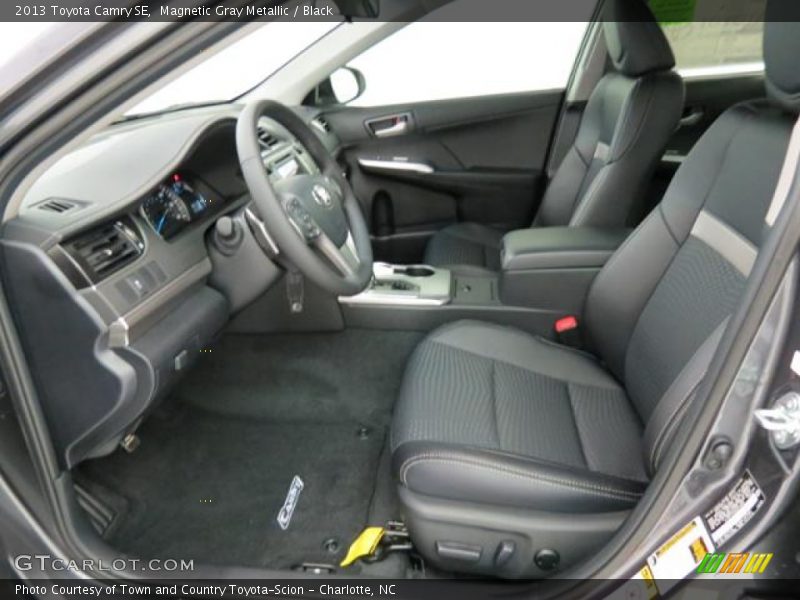Magnetic Gray Metallic / Black 2013 Toyota Camry SE