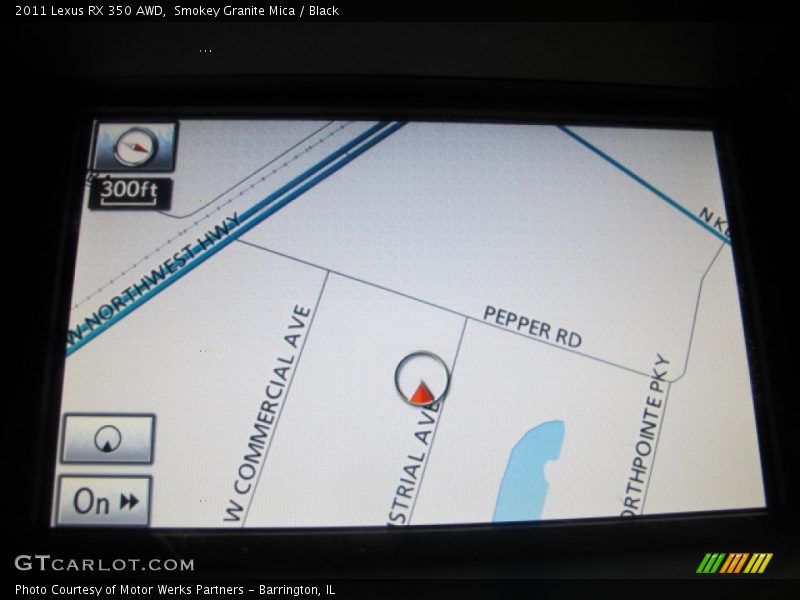 Smokey Granite Mica / Black 2011 Lexus RX 350 AWD