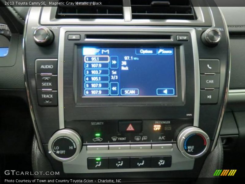 Magnetic Gray Metallic / Black 2013 Toyota Camry SE