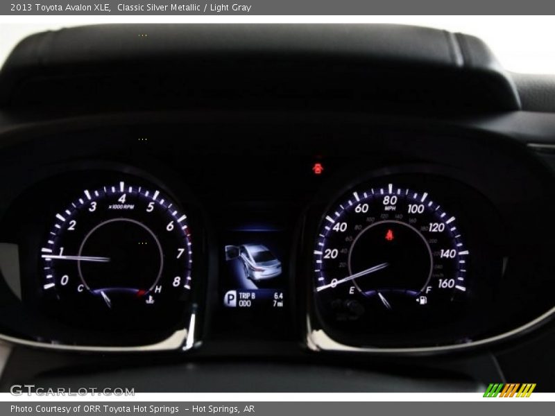 Classic Silver Metallic / Light Gray 2013 Toyota Avalon XLE