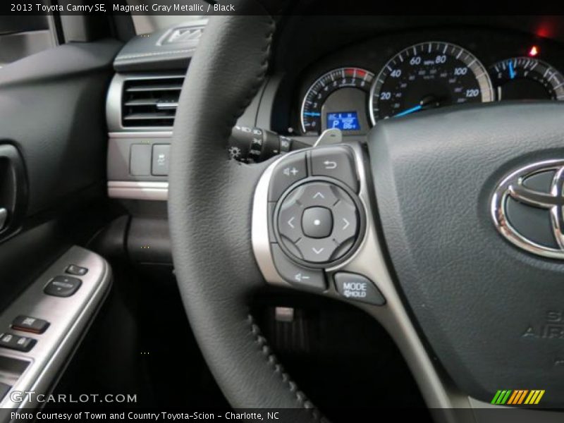 Magnetic Gray Metallic / Black 2013 Toyota Camry SE