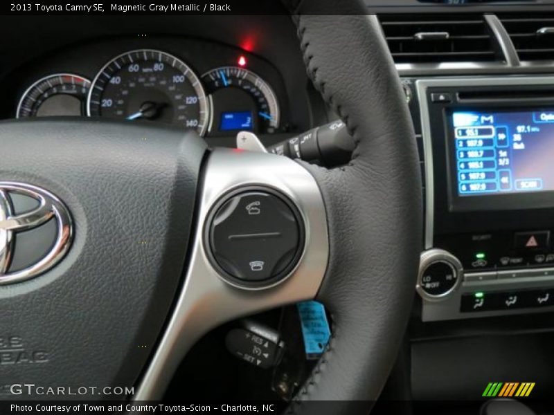 Magnetic Gray Metallic / Black 2013 Toyota Camry SE