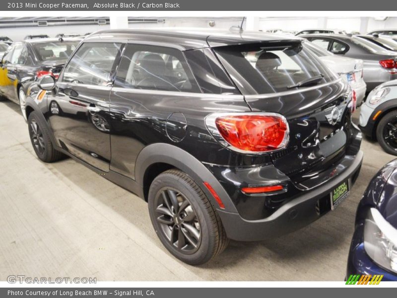Absolute Black / Carbon Black 2013 Mini Cooper Paceman