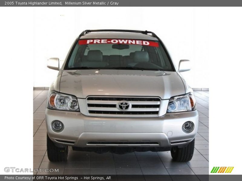 Millenium Silver Metallic / Gray 2005 Toyota Highlander Limited