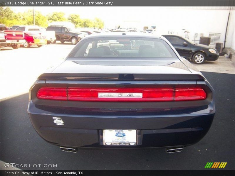 Jazz Blue Pearl / Dark Slate Gray 2013 Dodge Challenger R/T
