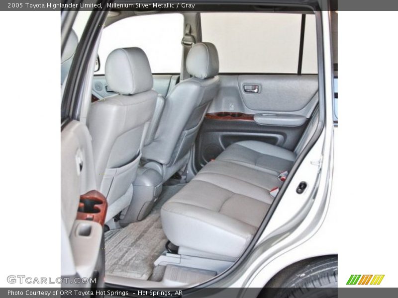Millenium Silver Metallic / Gray 2005 Toyota Highlander Limited