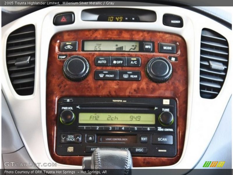 Millenium Silver Metallic / Gray 2005 Toyota Highlander Limited