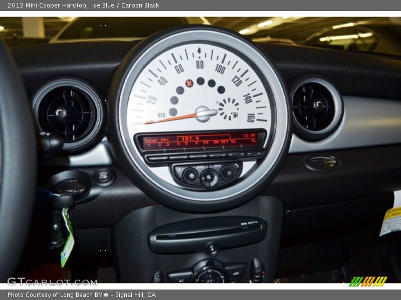 Ice Blue / Carbon Black 2013 Mini Cooper Hardtop