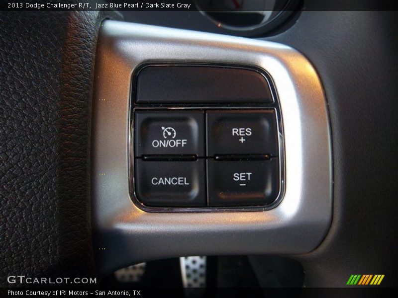 Jazz Blue Pearl / Dark Slate Gray 2013 Dodge Challenger R/T