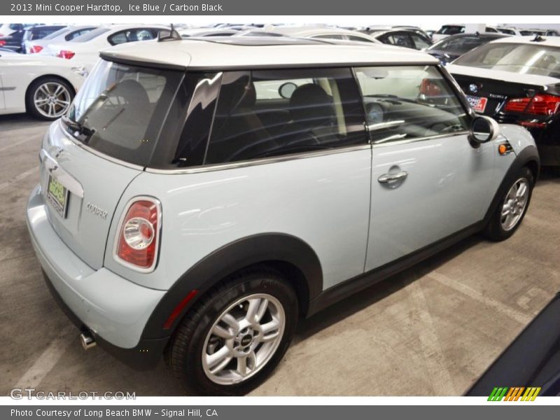 Ice Blue / Carbon Black 2013 Mini Cooper Hardtop
