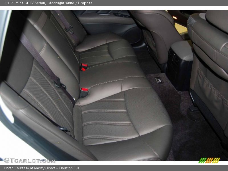 Moonlight White / Graphite 2012 Infiniti M 37 Sedan