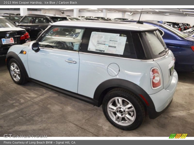 Ice Blue / Carbon Black 2013 Mini Cooper Hardtop