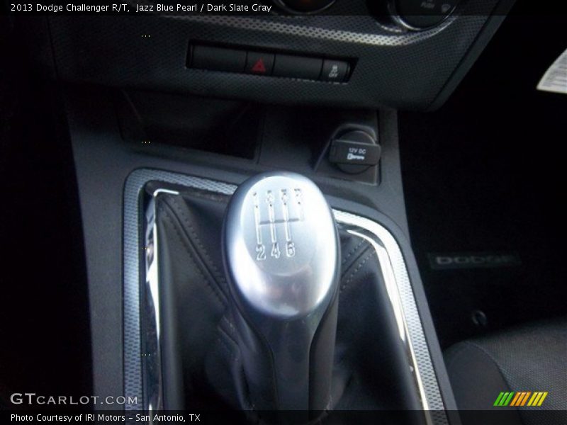 Jazz Blue Pearl / Dark Slate Gray 2013 Dodge Challenger R/T